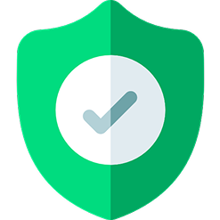 Secure green tick